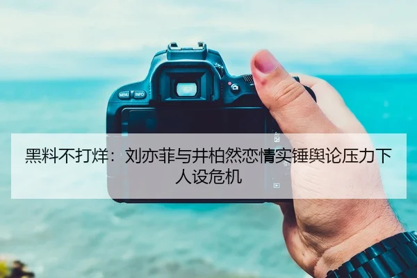 黑料不打烊：刘亦菲与井柏然恋情实锤舆论压力下人设危机